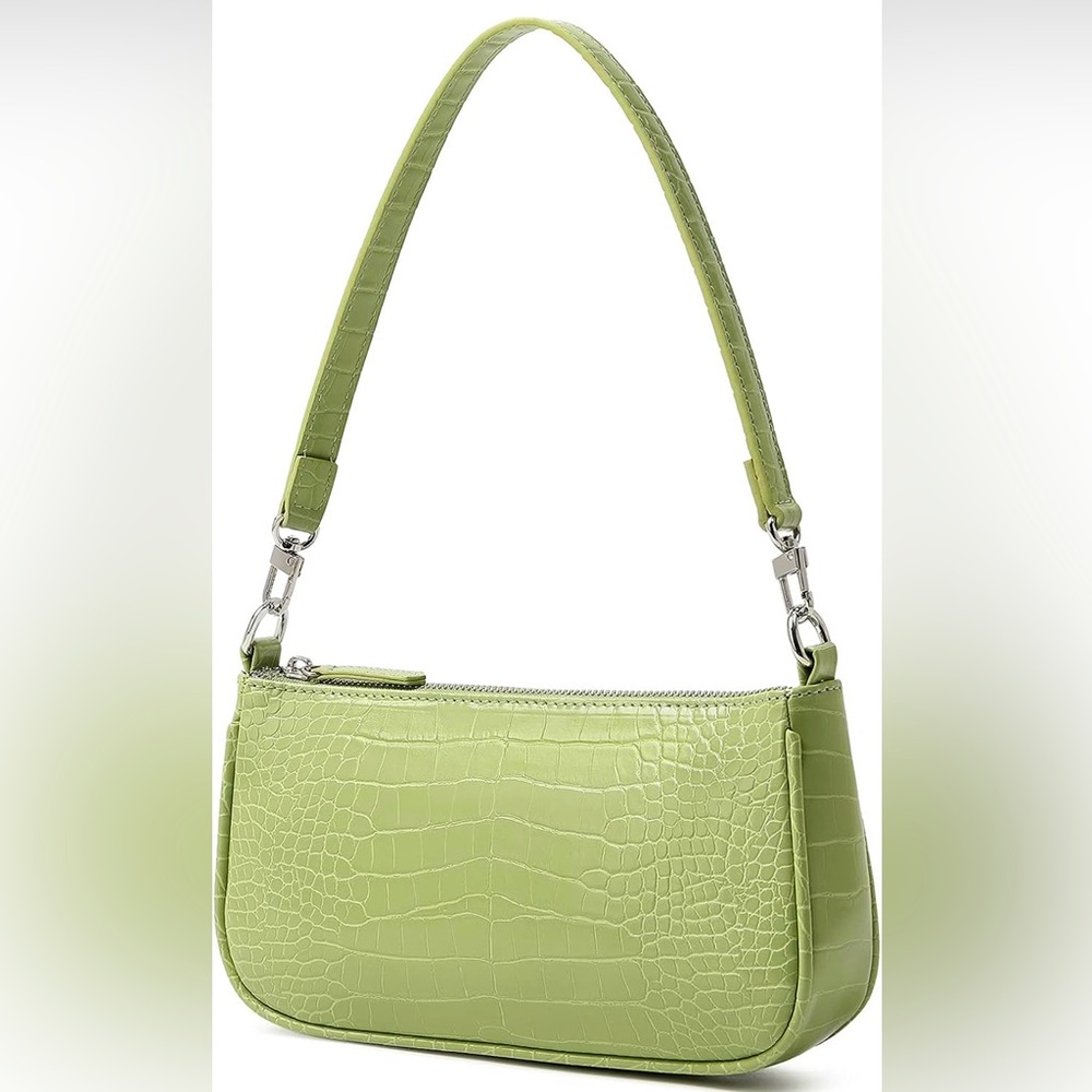 NWOT Women’s small Shoulder bag purses 90s Y2K croc